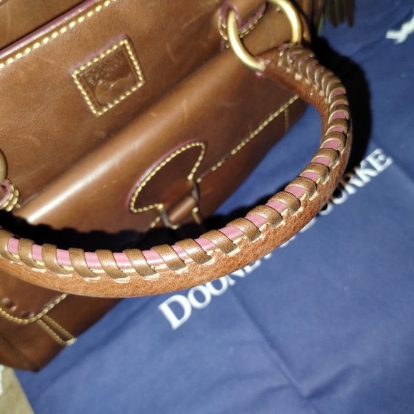 Dooney & Bourke Florentine medium leathe satchel, never used, discontinued color - Picture 12 of 16